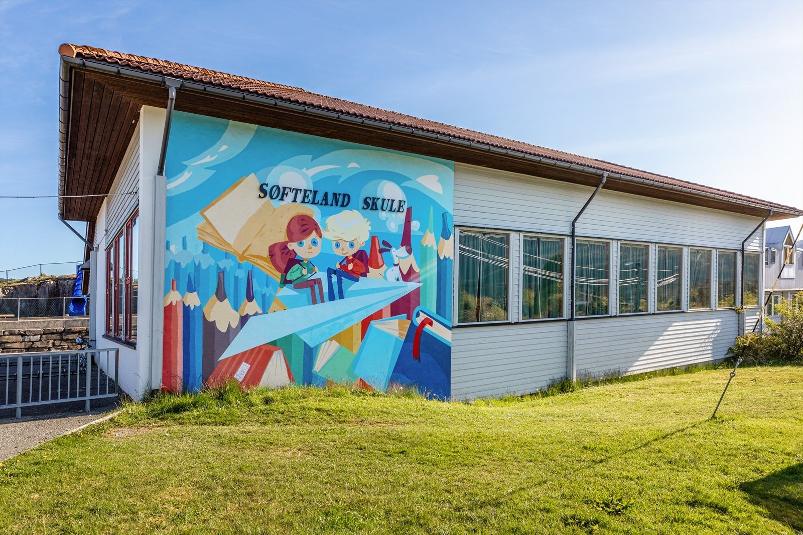 Søfteland skole. Galleribilde