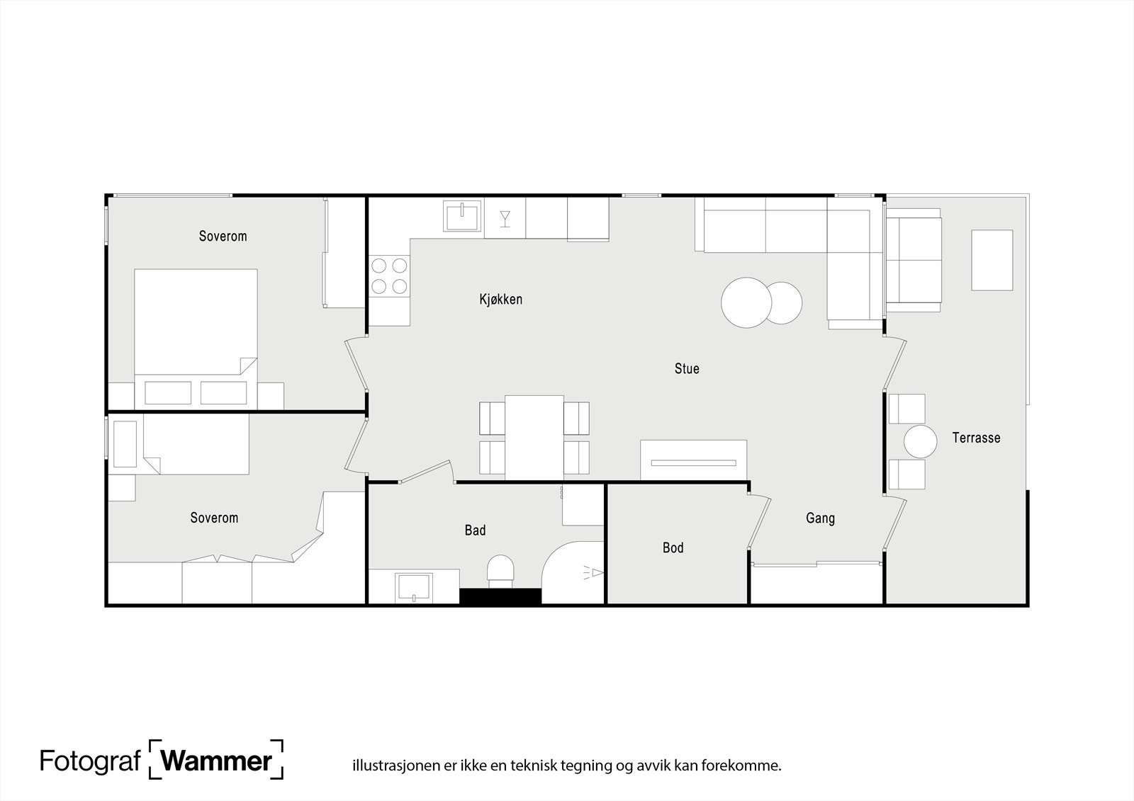 Plantegning. Galleribilde