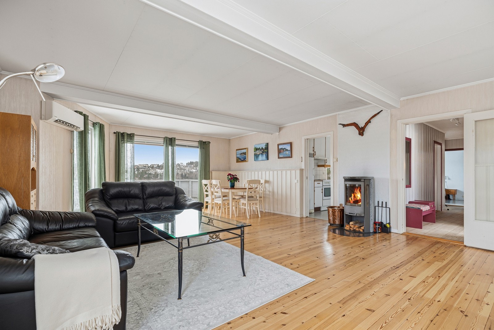 Flott peis som varmer godt på kalde dager Galleribilde