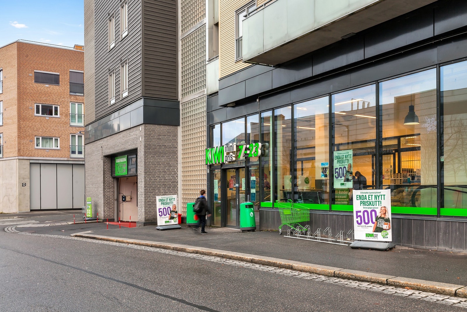 Kort gange til Kiwi Galleribilde