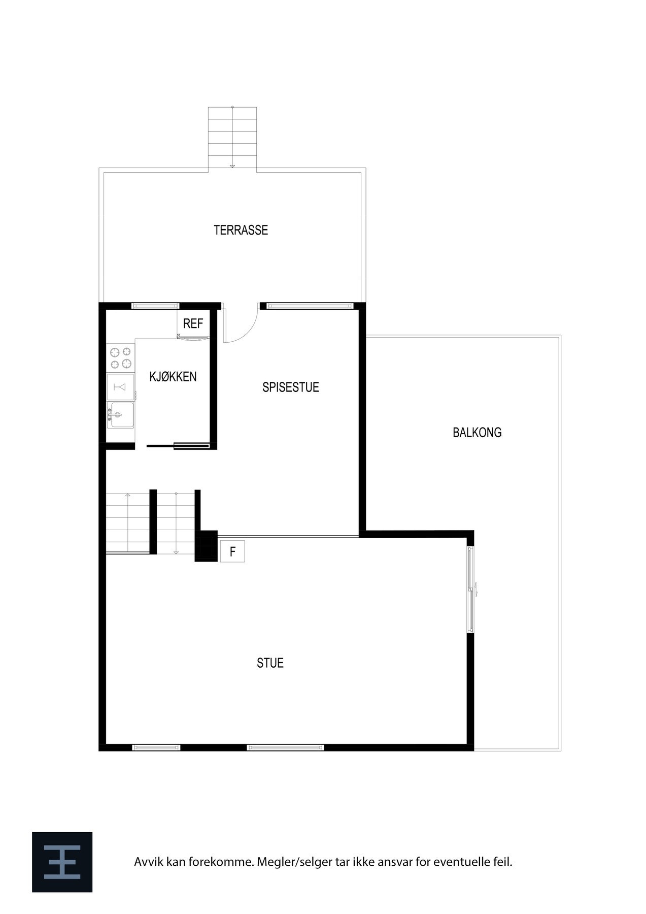 Plantegning - 2. etasje. Galleribilde