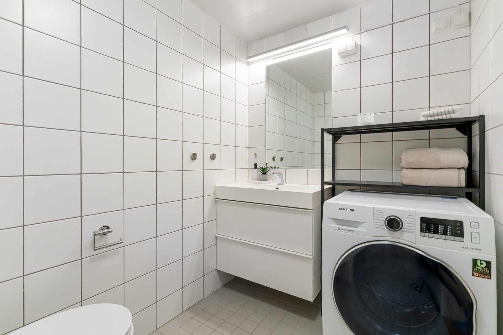 Opplegg for vaskemaskin Galleribilde