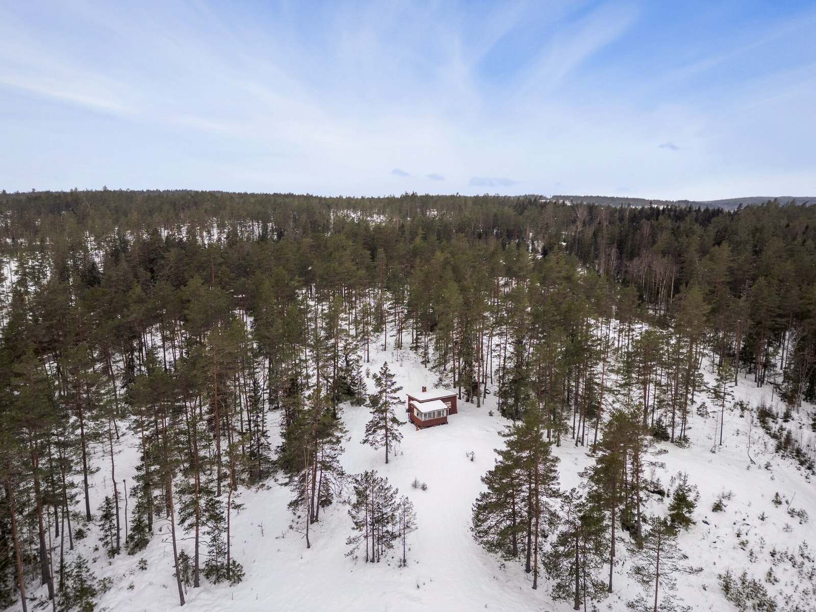 Fritidsbolig beliggende i Kollerøysveien 64 på Gjedsjø, i Nordre Follo. Galleribilde