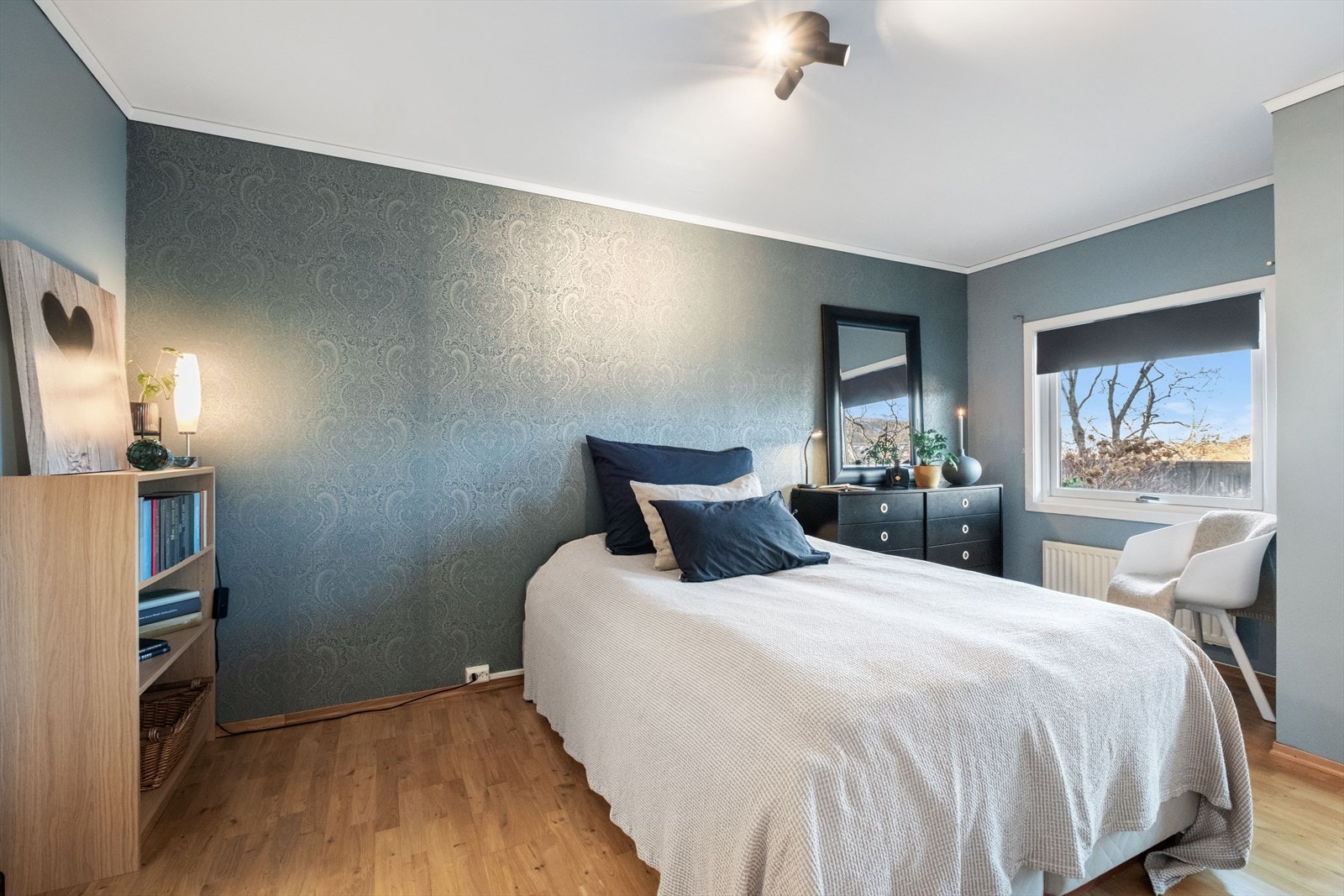 Soverommet har plass til dobbeltseng. Galleribilde