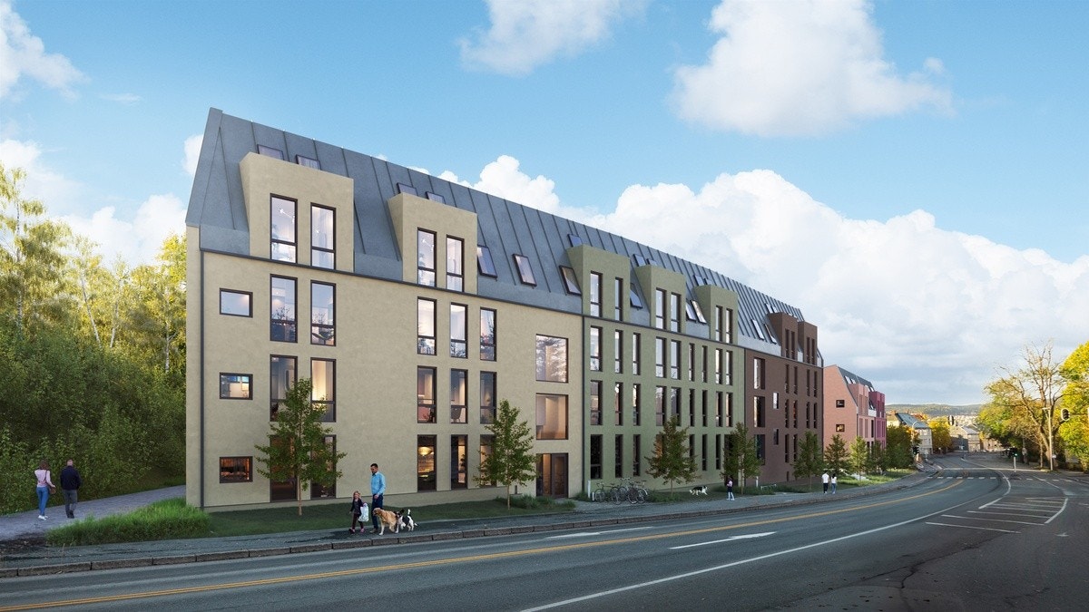 Fra innherredsveien Galleribilde