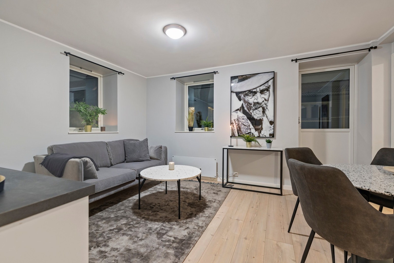 Varmekabler i alle gulv - ekstra komfort på kalde høst- og vinterdager. Galleribilde