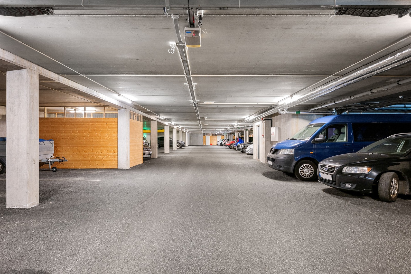 Lukket garasjeanlegg Galleribilde