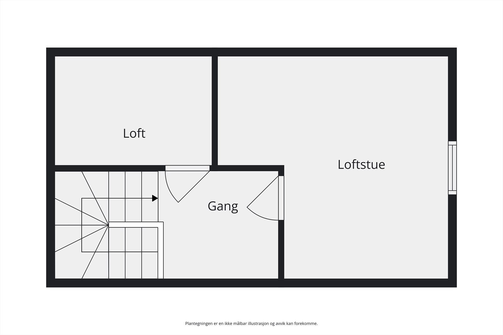 Plantegning 3. etasje. Galleribilde