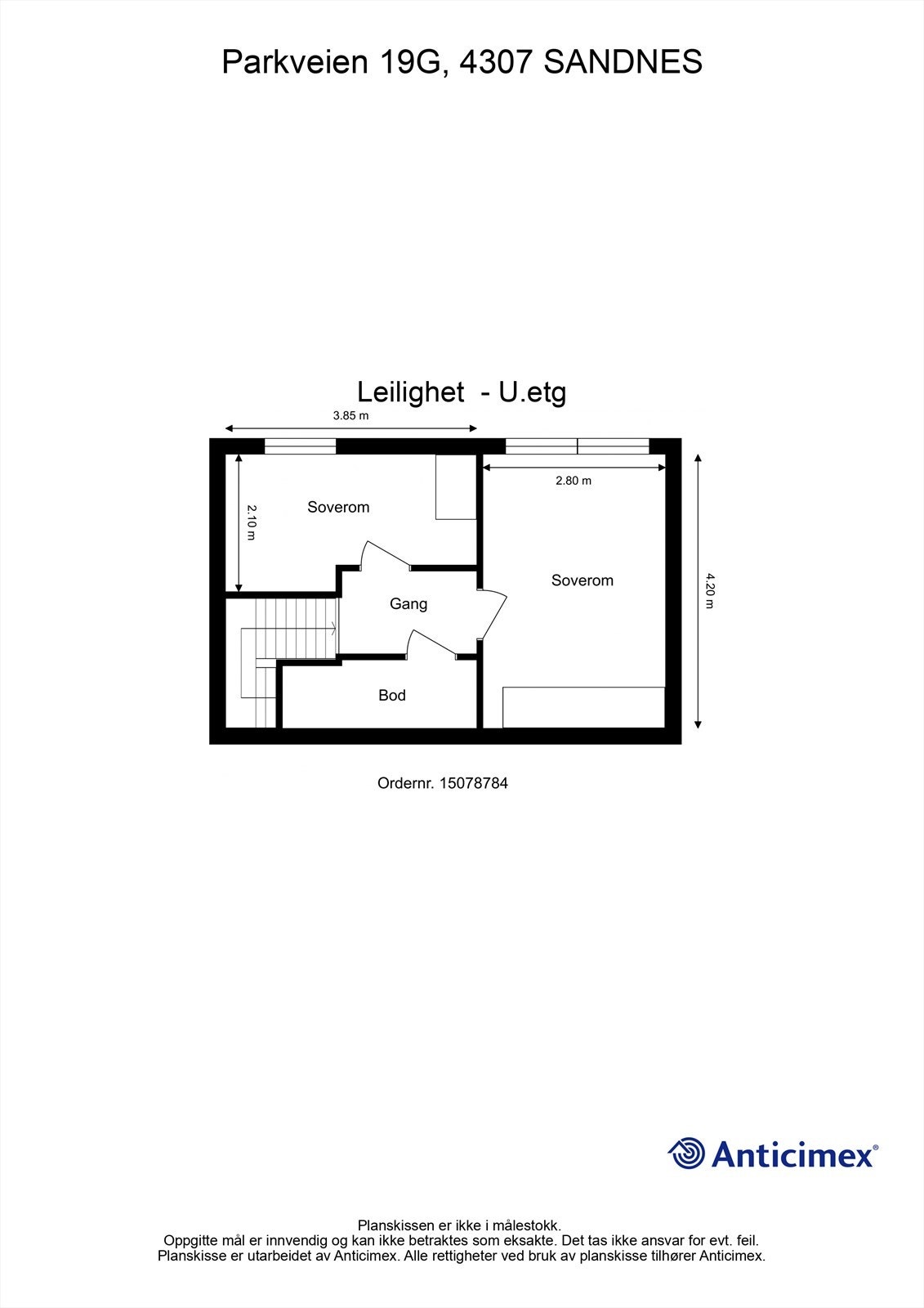 Plantegning u.etg Galleribilde