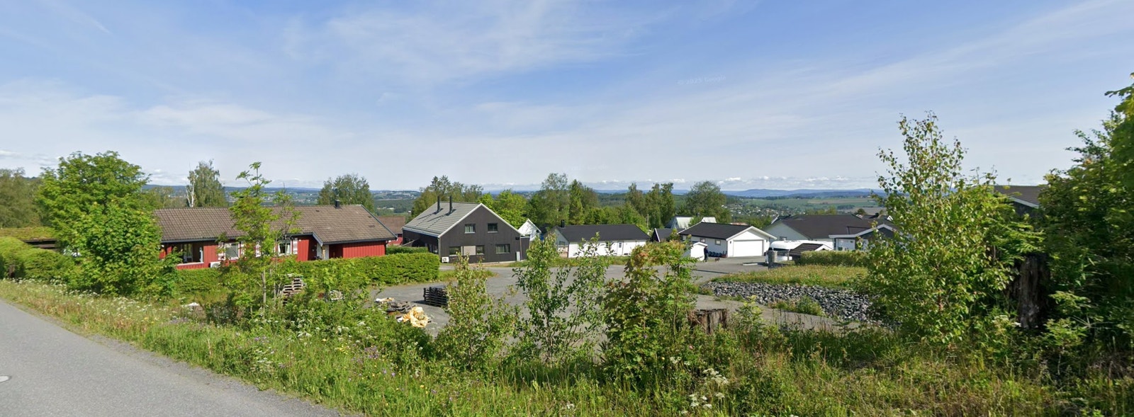 Tomtebilde sommer Galleribilde