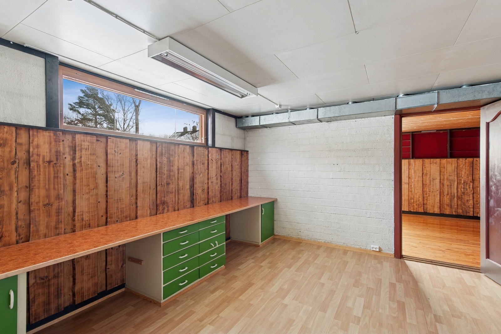 Rom i kjeller. Galleribilde