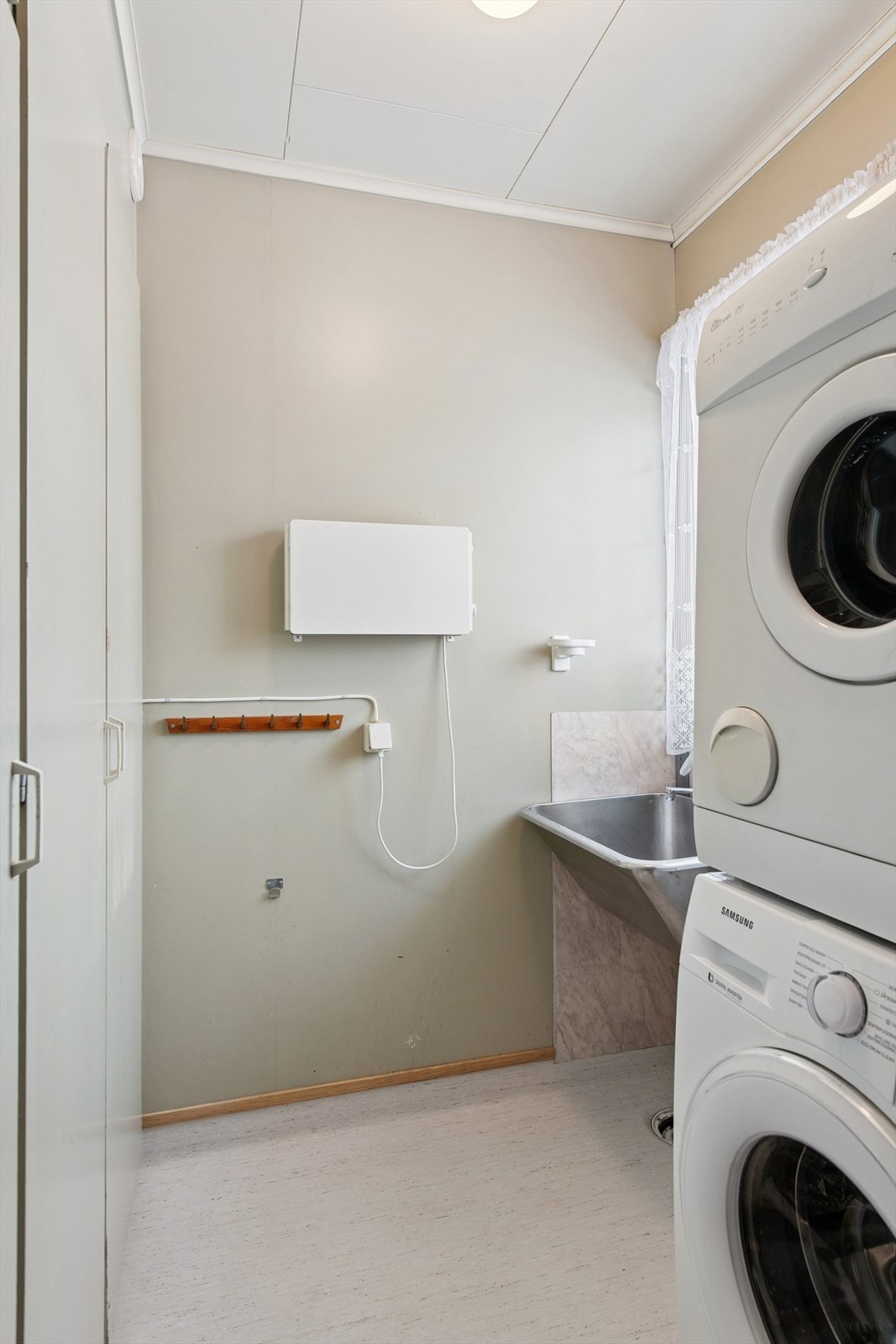 Vaskerom som er i boligens 1. etasje. Galleribilde