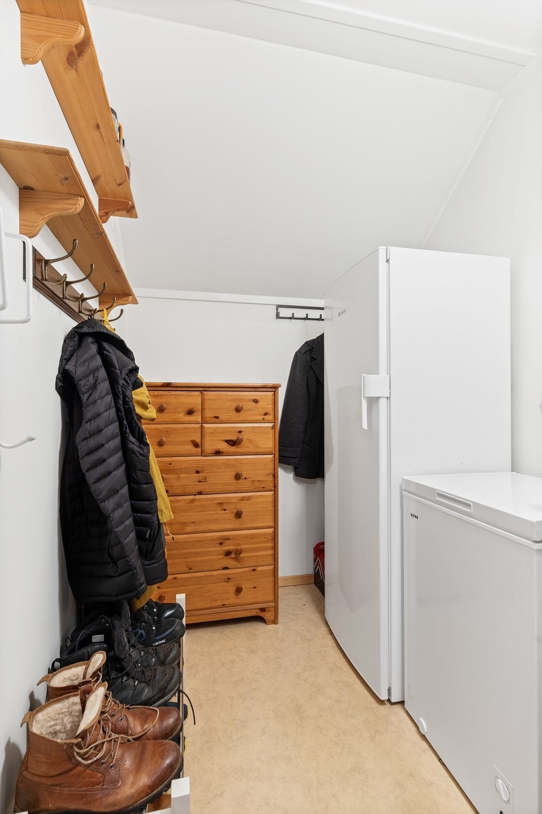 Leiligheten har en praktisk innvendig bod, i tillegg til en ekstern bod på 5 m². Galleribilde