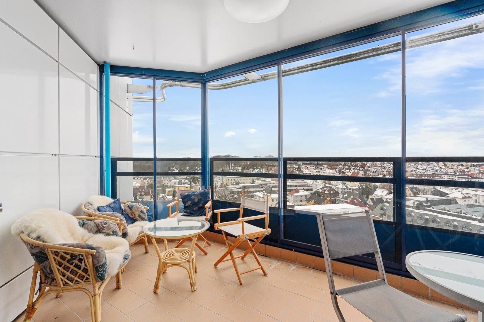 Balkong med varmekabler i gulv Galleribilde