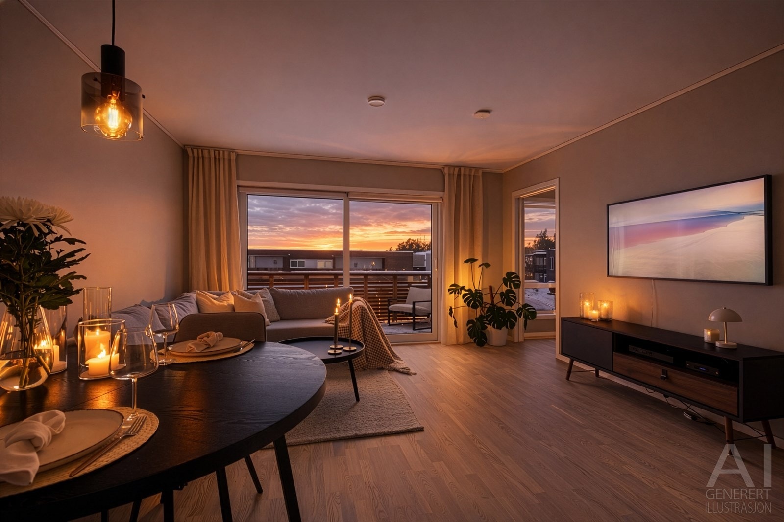 Velkommen til Ravnåsen 46B - En lys og delikat 3-roms leilighet beliggende i populært boligfelt - Foto: Fokusfoto Galleribilde