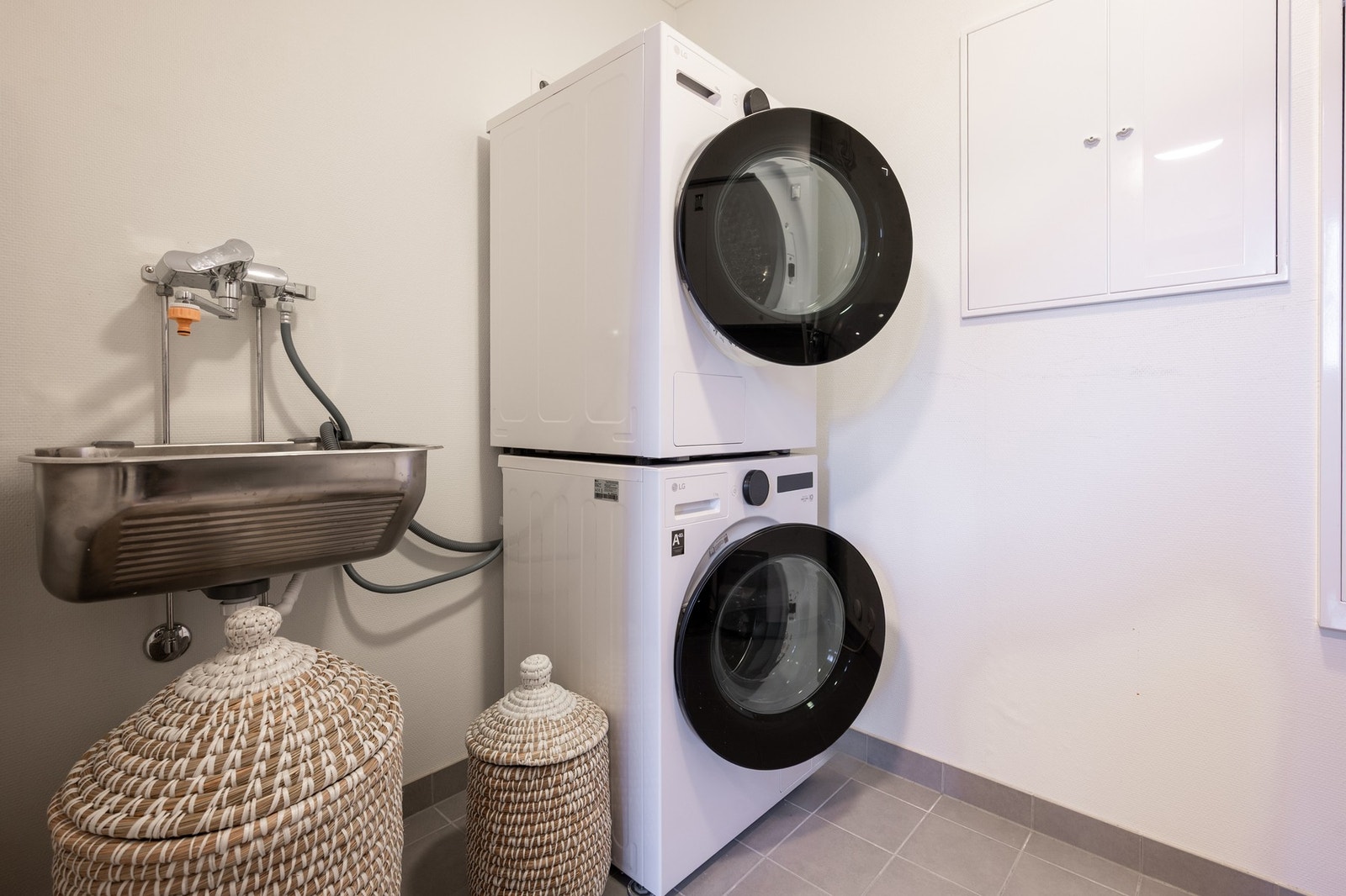 Eget vaskerom - meget praktisk Galleribilde