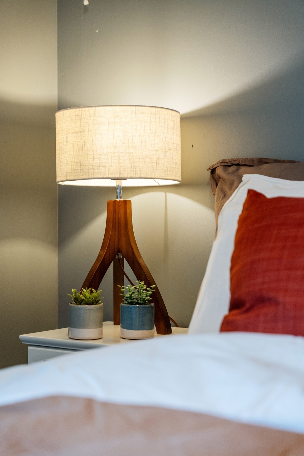 Detaljbilde soverom Galleribilde