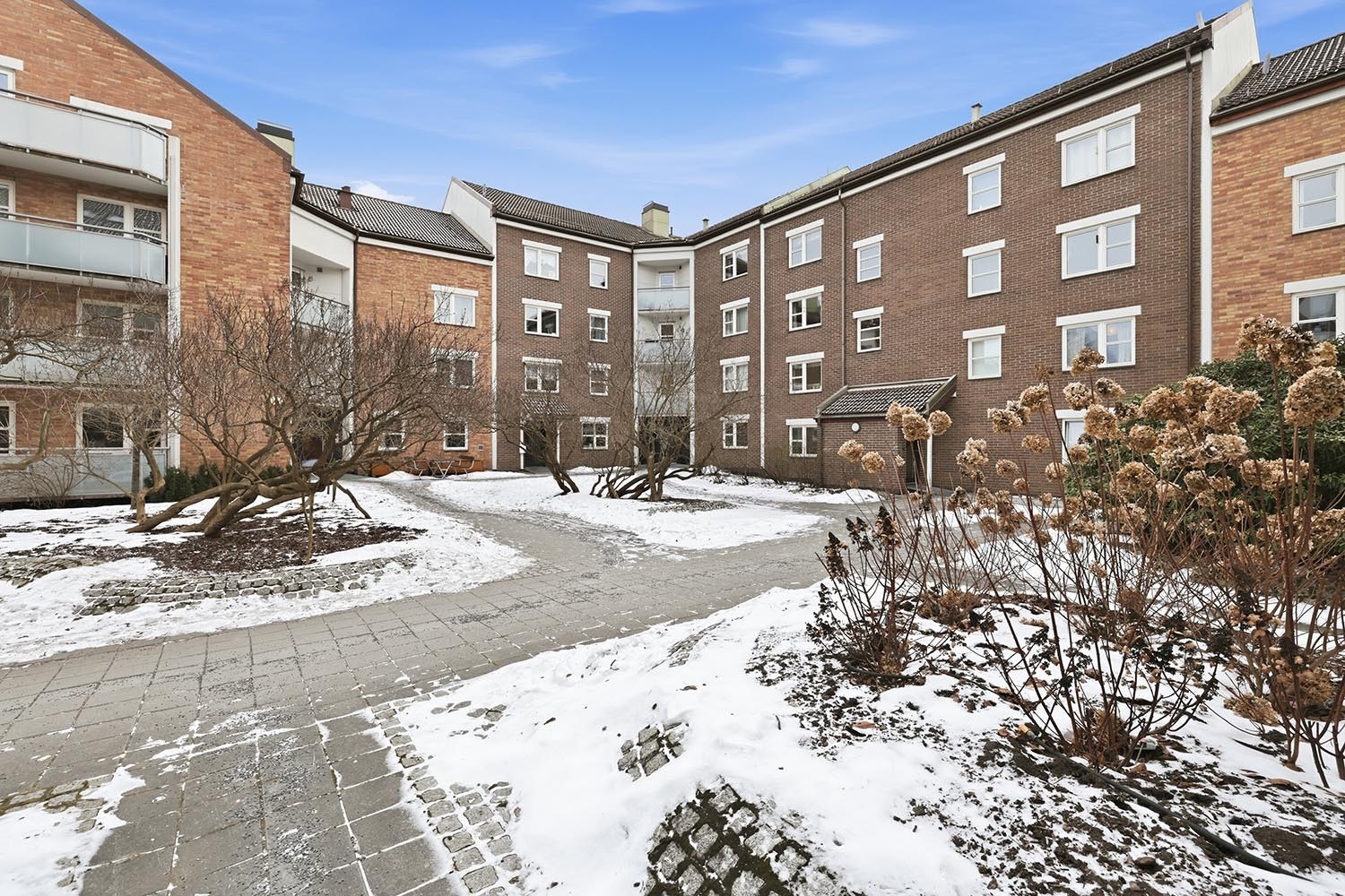 Inngangsparti til leiligheten Galleribilde