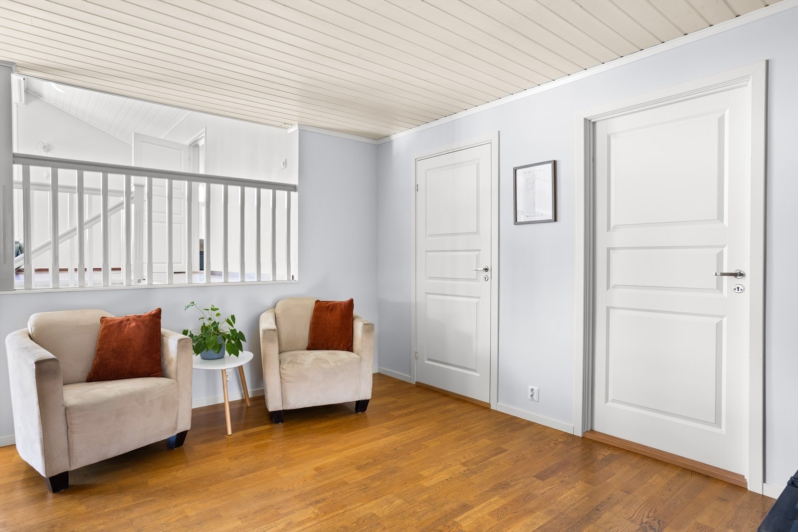 En hyggelig krok for en mindre sittegruppe. Galleribilde