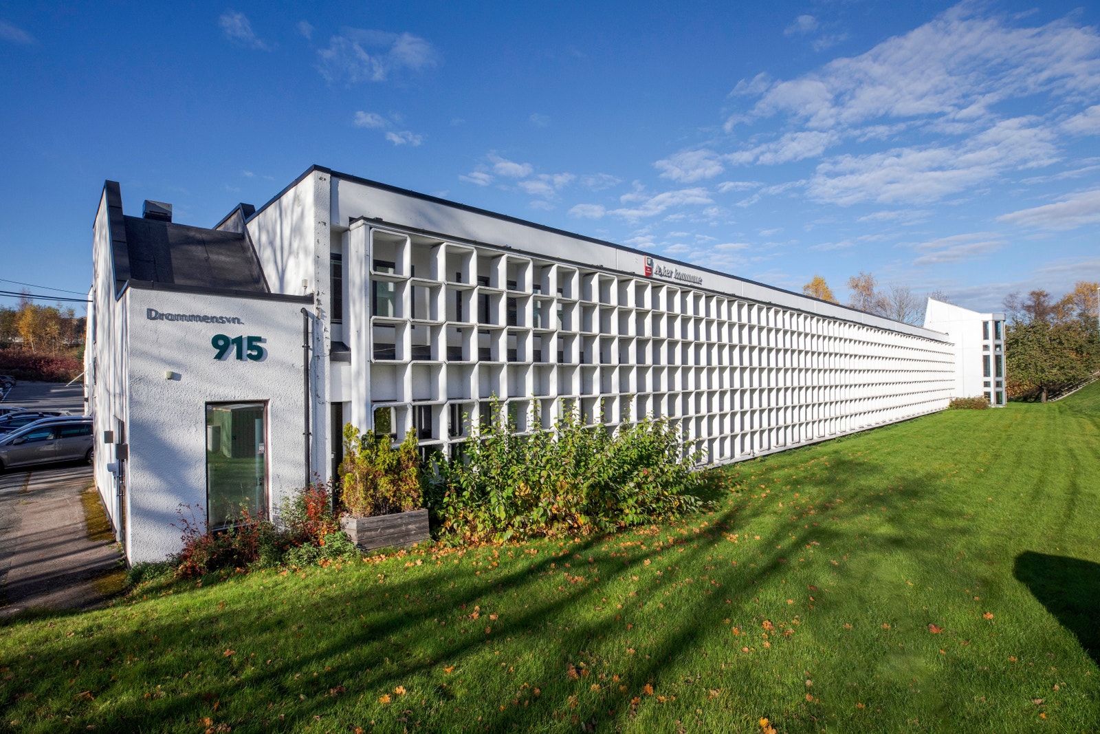 Eiendommen sett fra Drammensveien Galleribilde