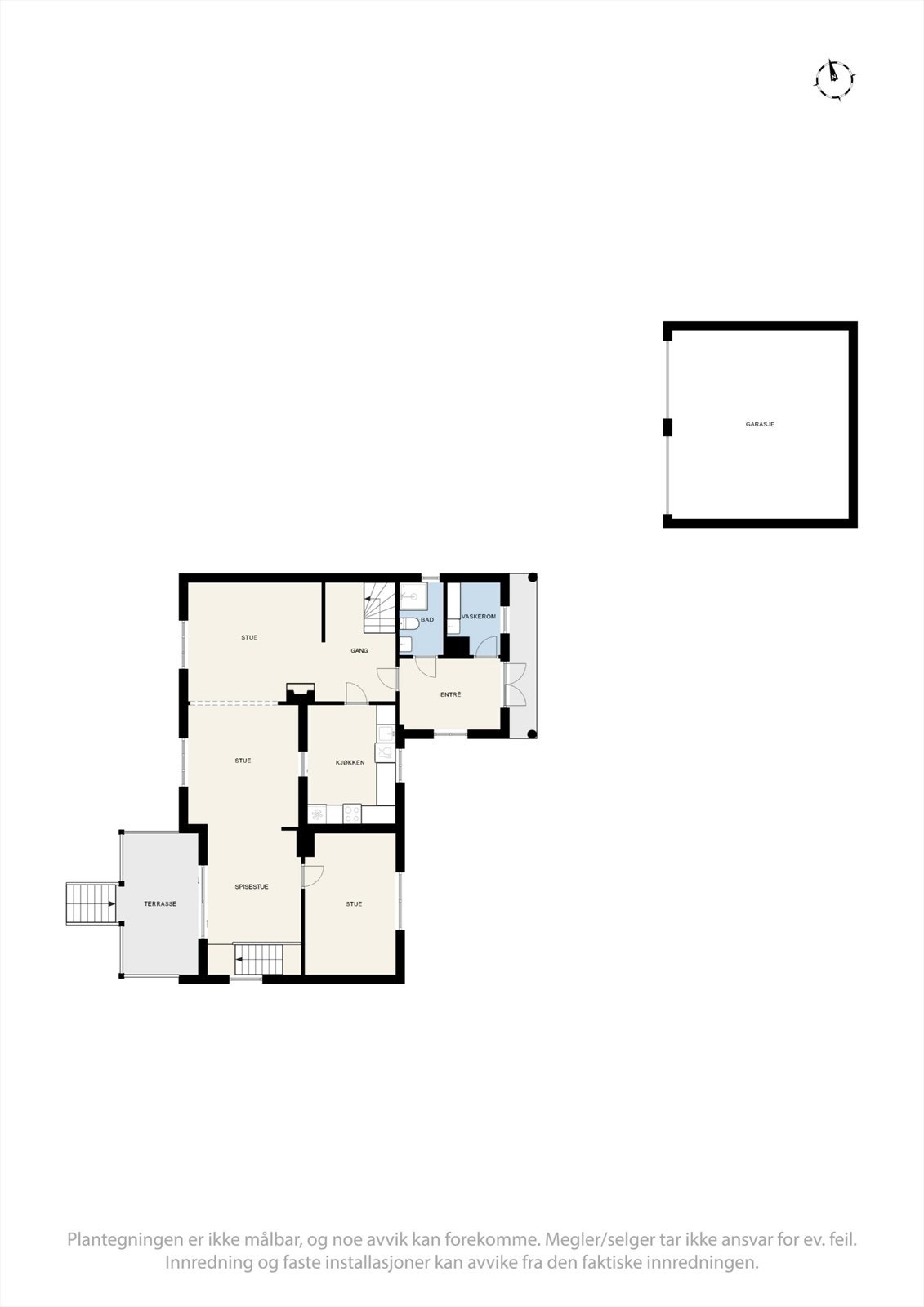 Plantegninger 1. Etasje Galleribilde