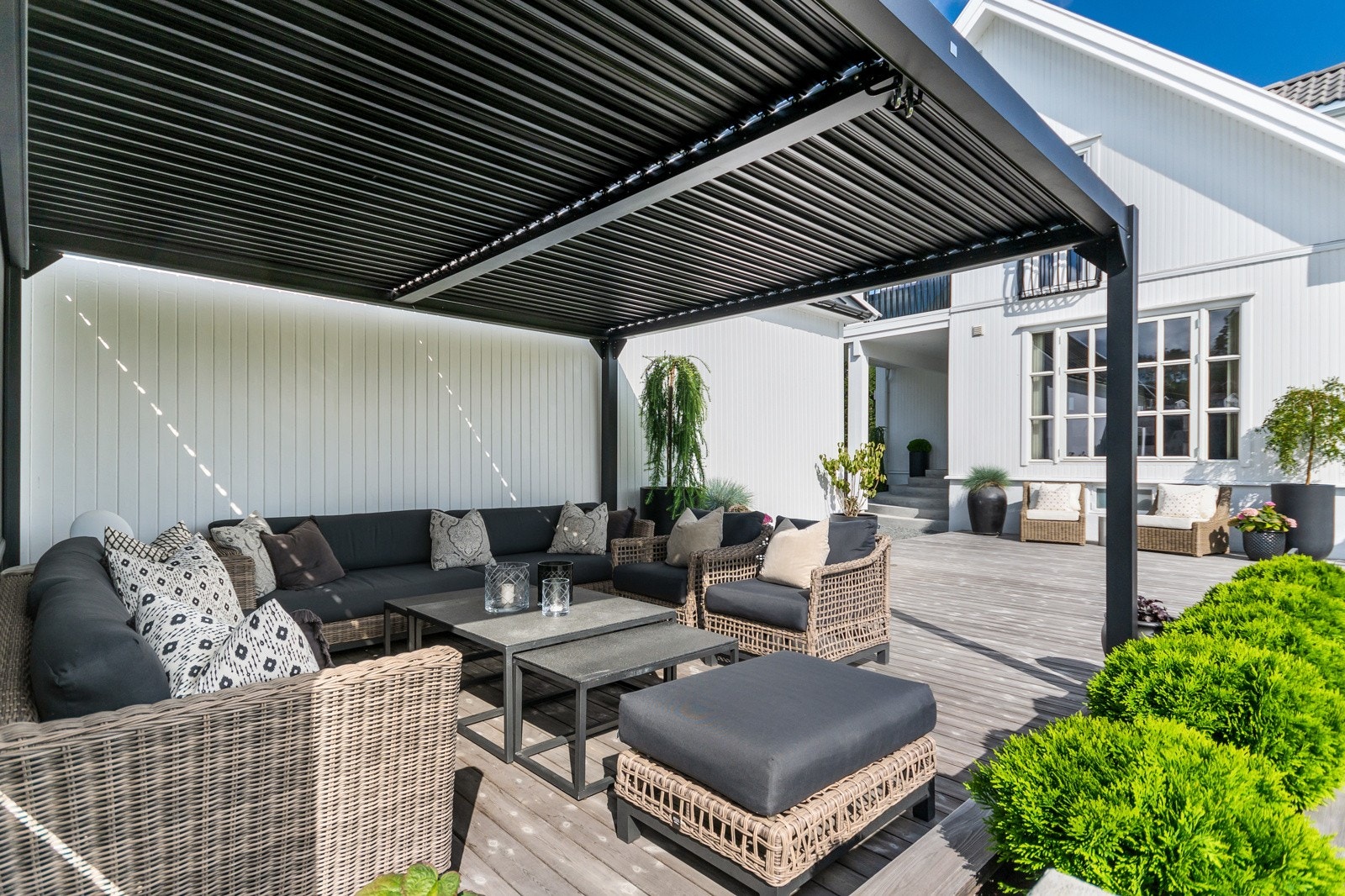 Ett lunt og koselig sted å tilbringe late sommerdager. Galleribilde