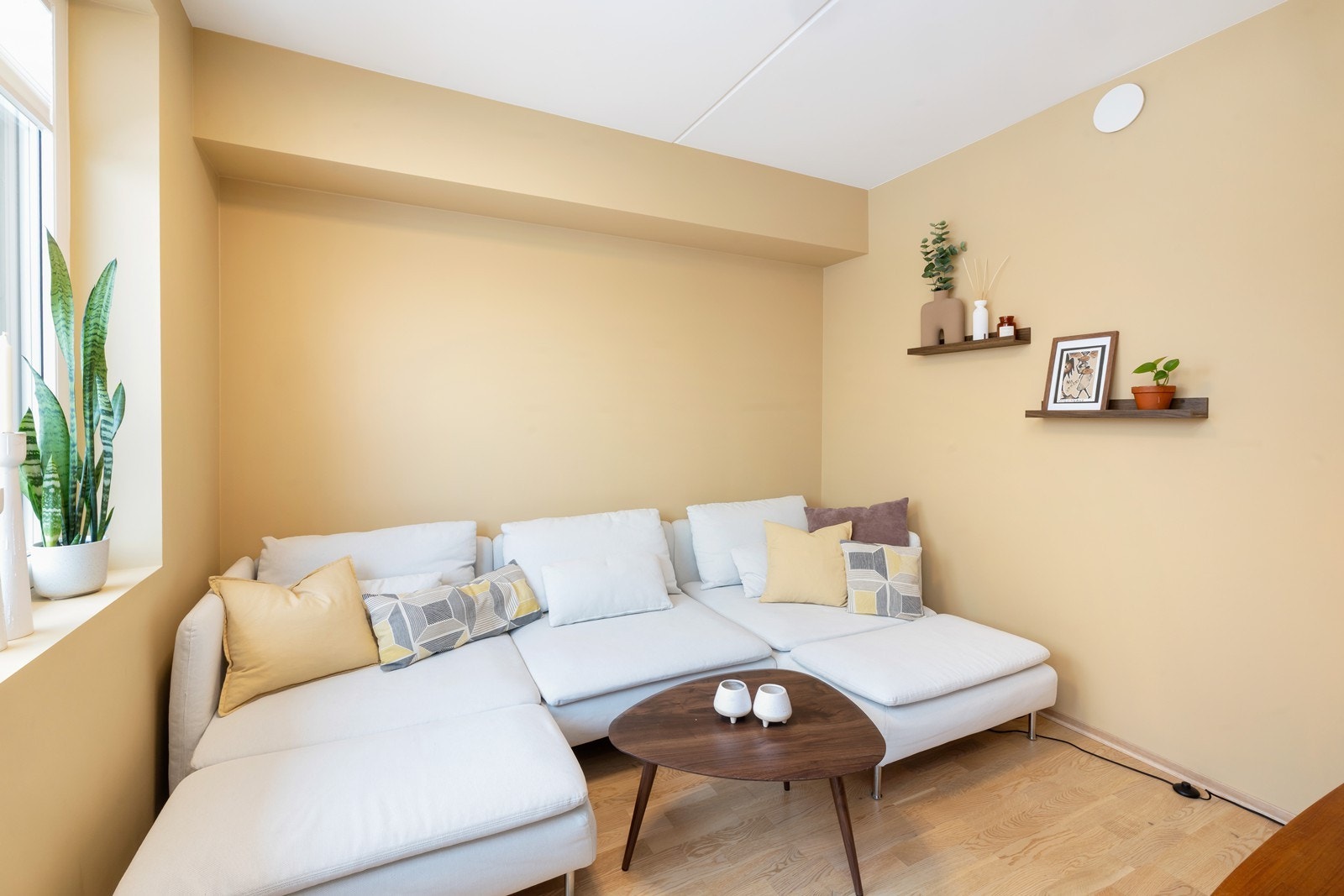 Soverom 2, innredet som tv-stue. Galleribilde