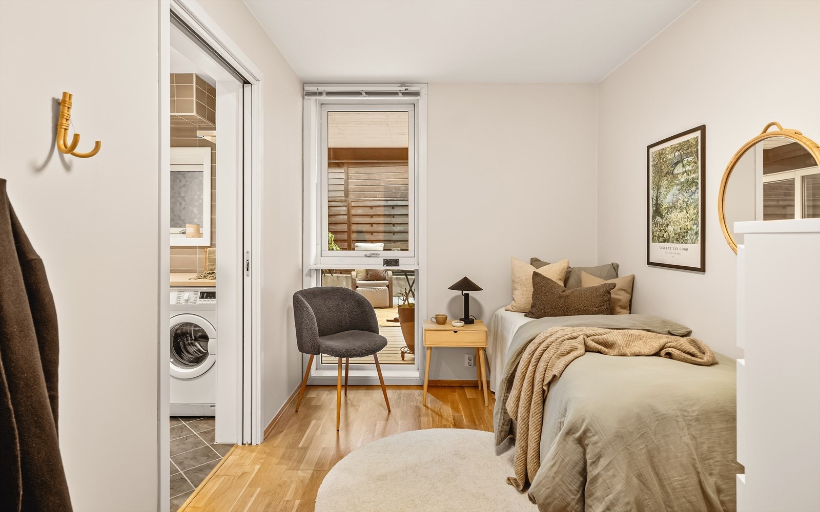 Soverom 2 er 7,2 m², og har direkte tilkomst til bad nr. 2. Galleribilde