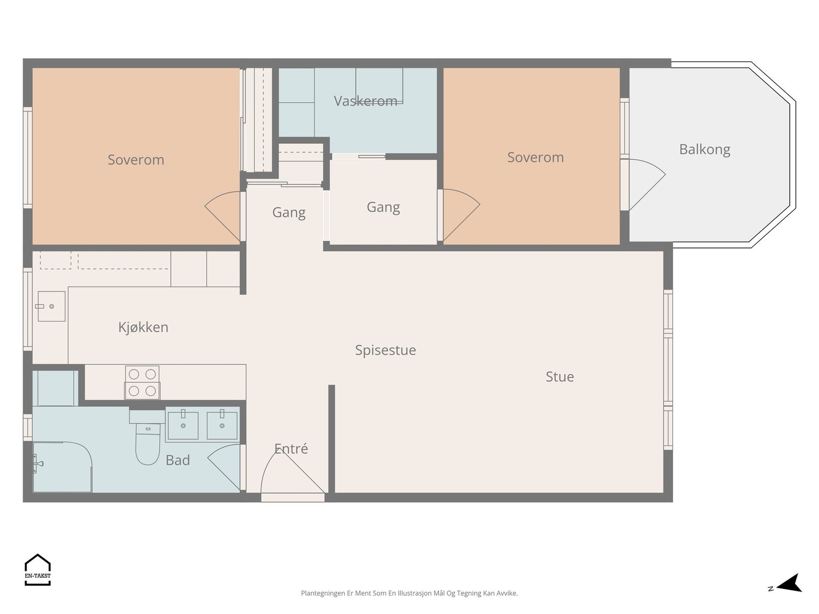 Plantegning. Galleribilde