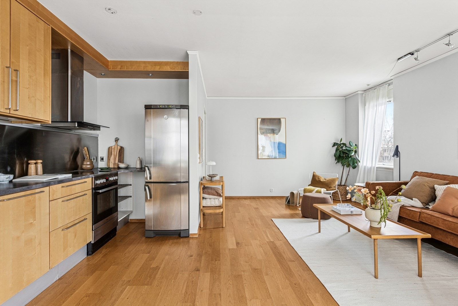 Parkett på øvrige gulv, utenom baderom. Galleribilde