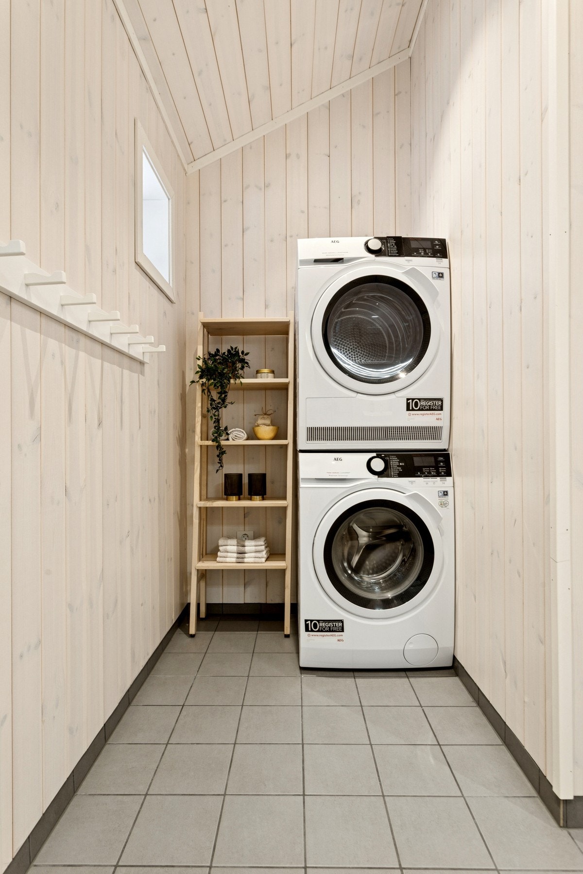 Det er også lagt opp til tilkoblingsmulighet for vaskemaskin. Galleribilde