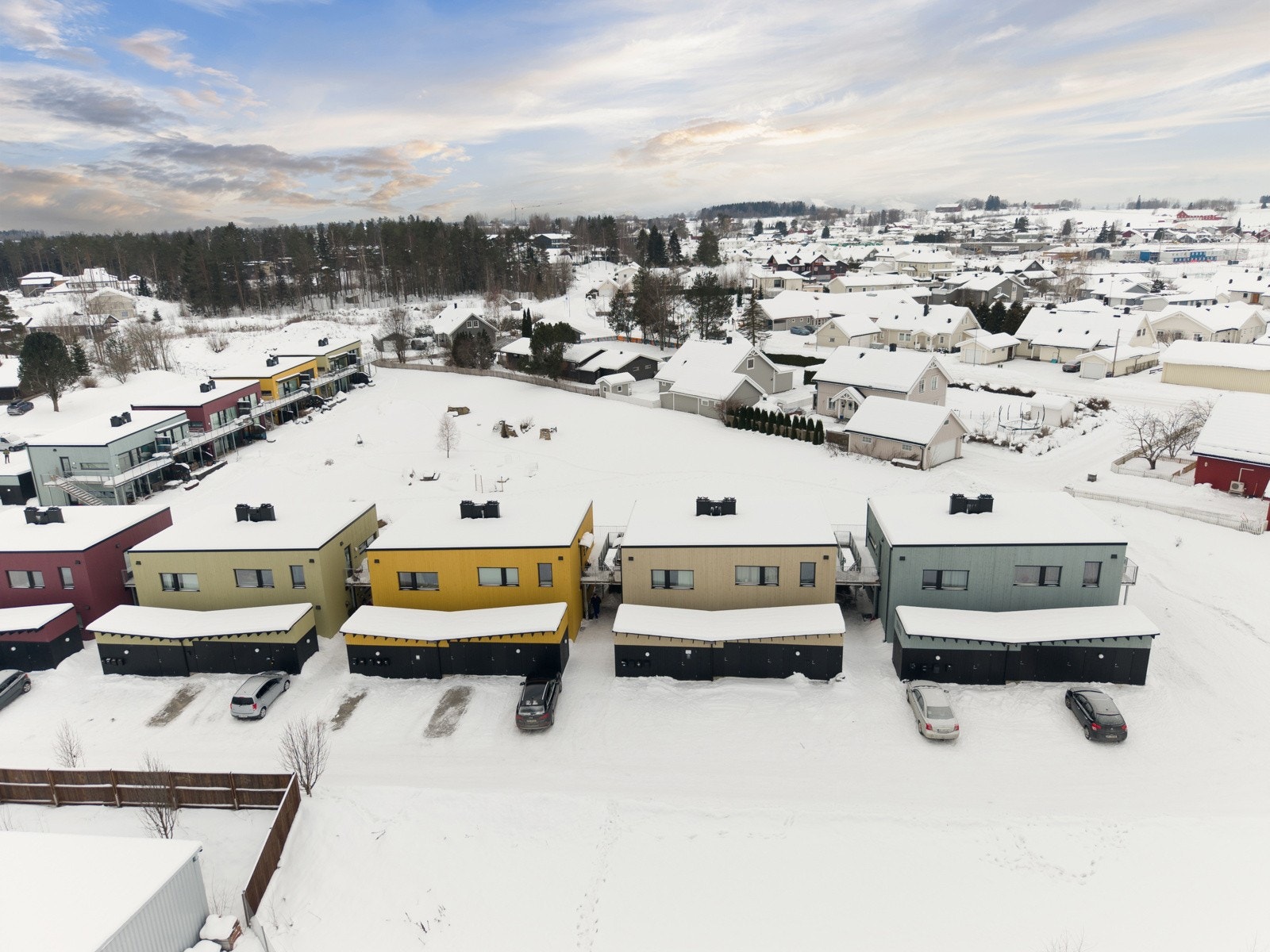 Dronefoto Galleribilde