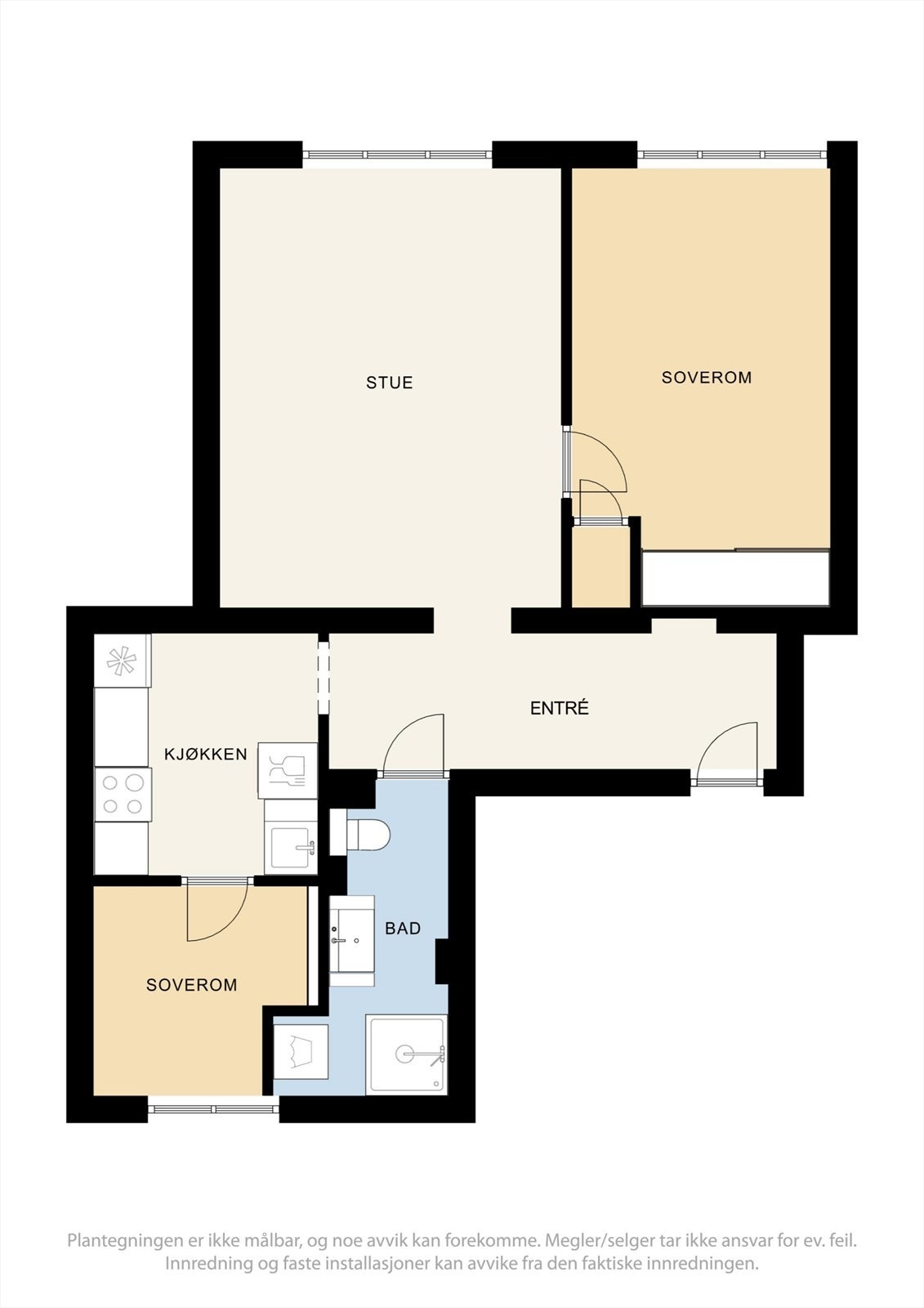 Plantegning. Galleribilde