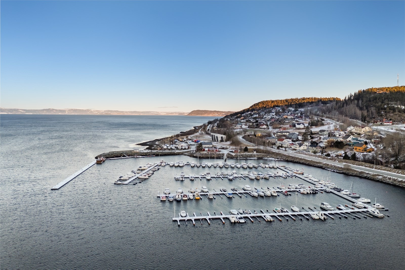 Marinaen ligger like i nærområdet. Galleribilde