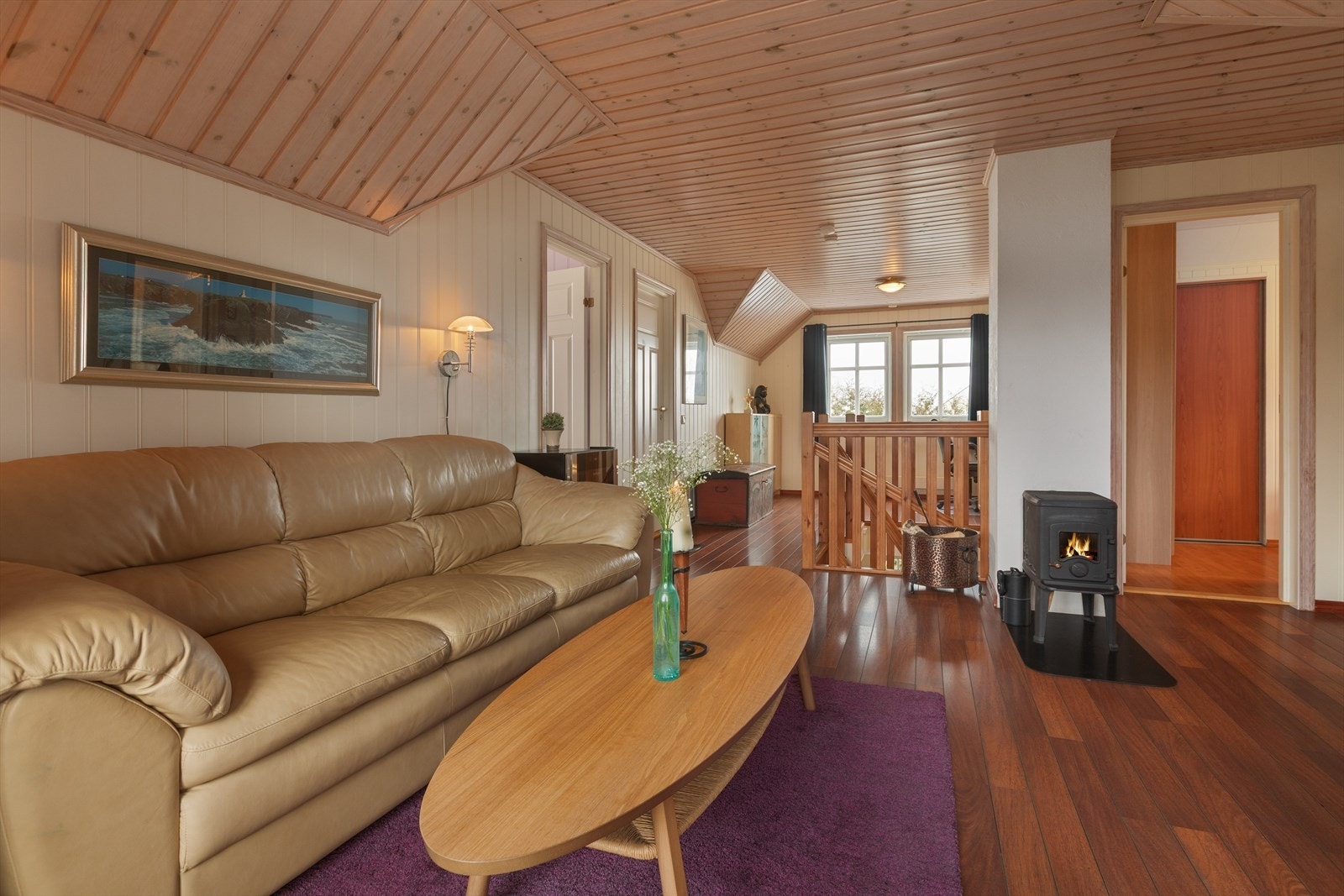 Dette er et perfekt areal for en ekstra TV-stue eller lekerom for barna. Galleribilde