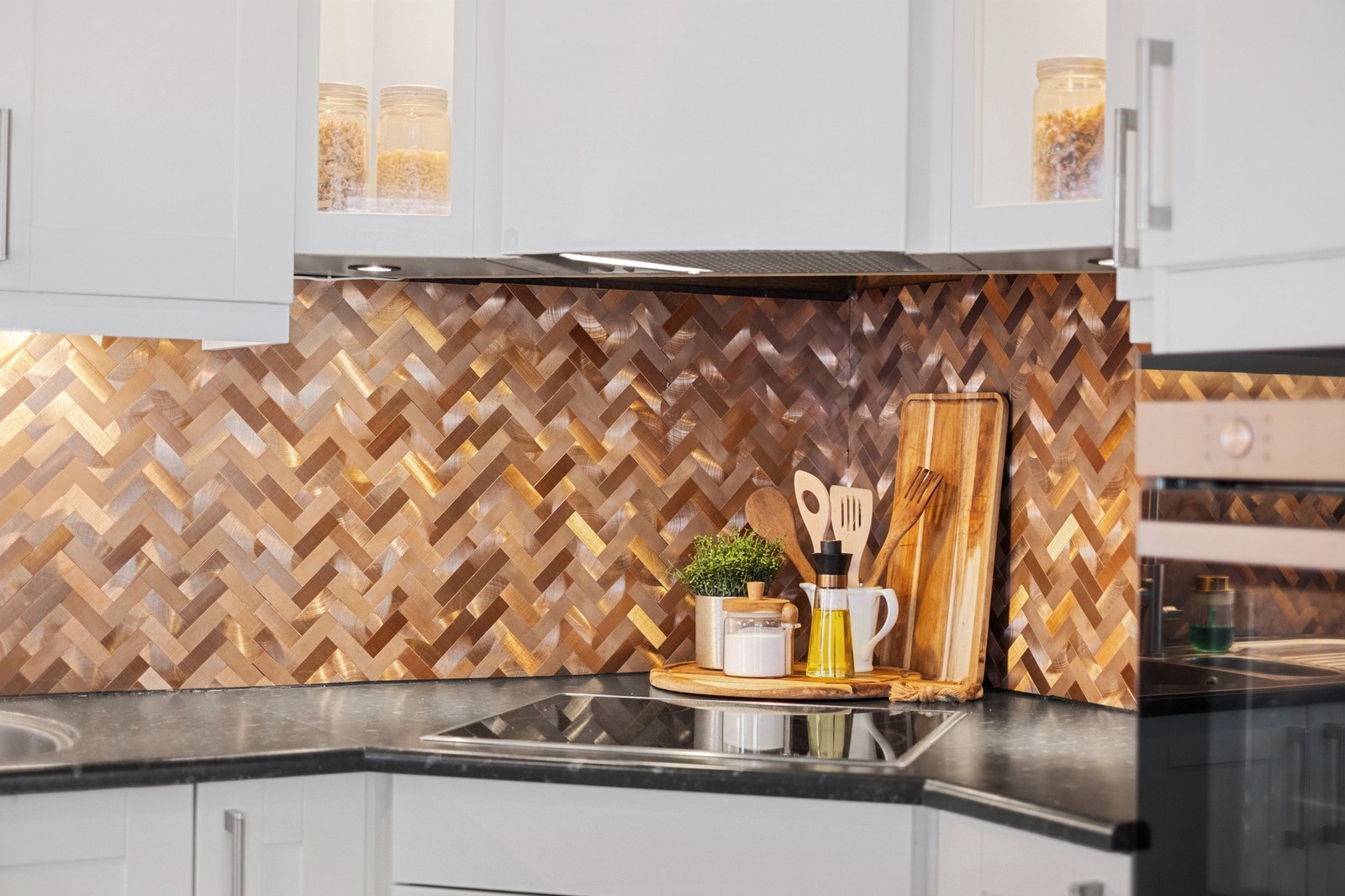 Lekkert og særegent backsplash! Galleribilde