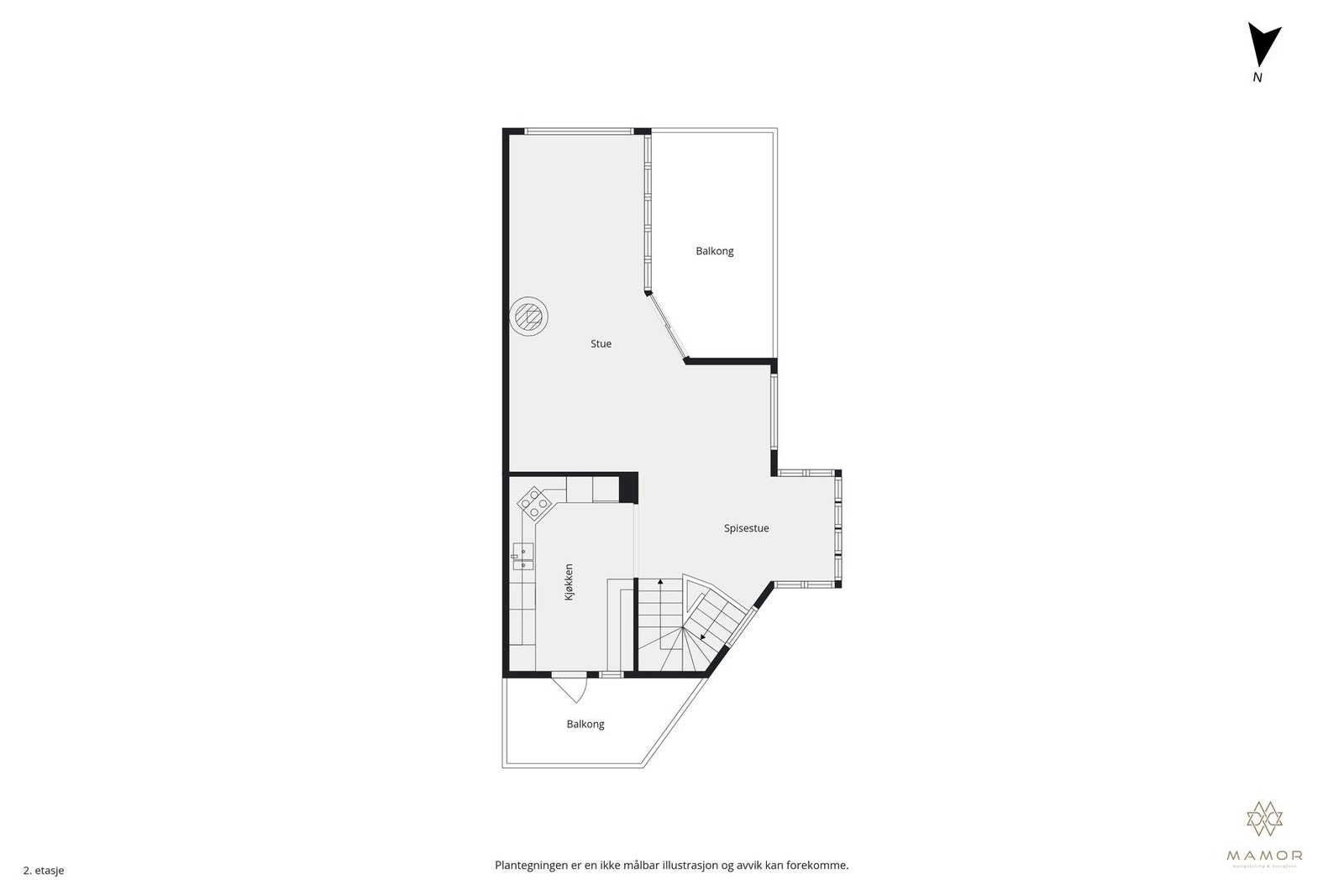 Plantegning. Galleribilde