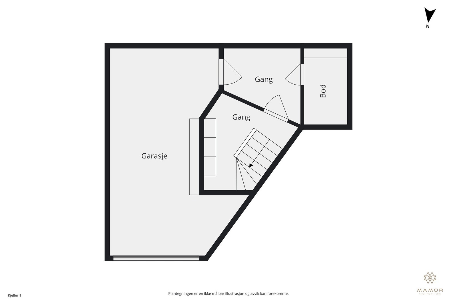 Plantegning. Galleribilde