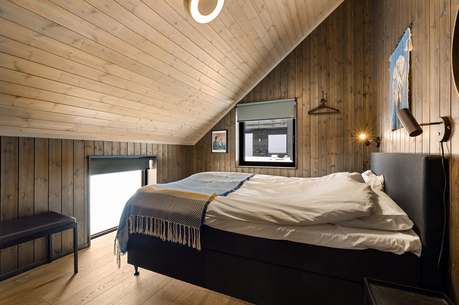 Soverom nr. 3 har 2 sengeplasser og plass til garderobeløsning. Galleribilde