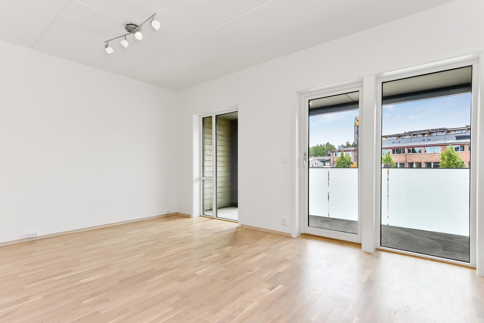 Stue med utgang til balkong Galleribilde