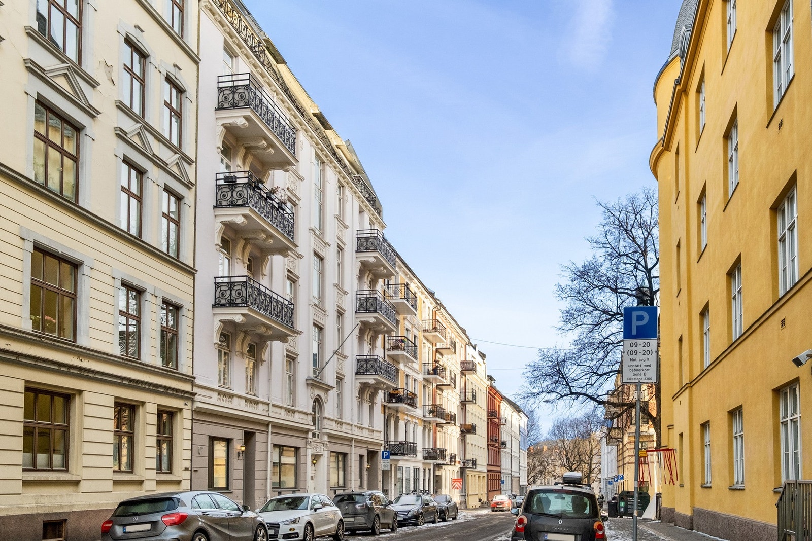 Det er beboerparkering i området. Galleribilde