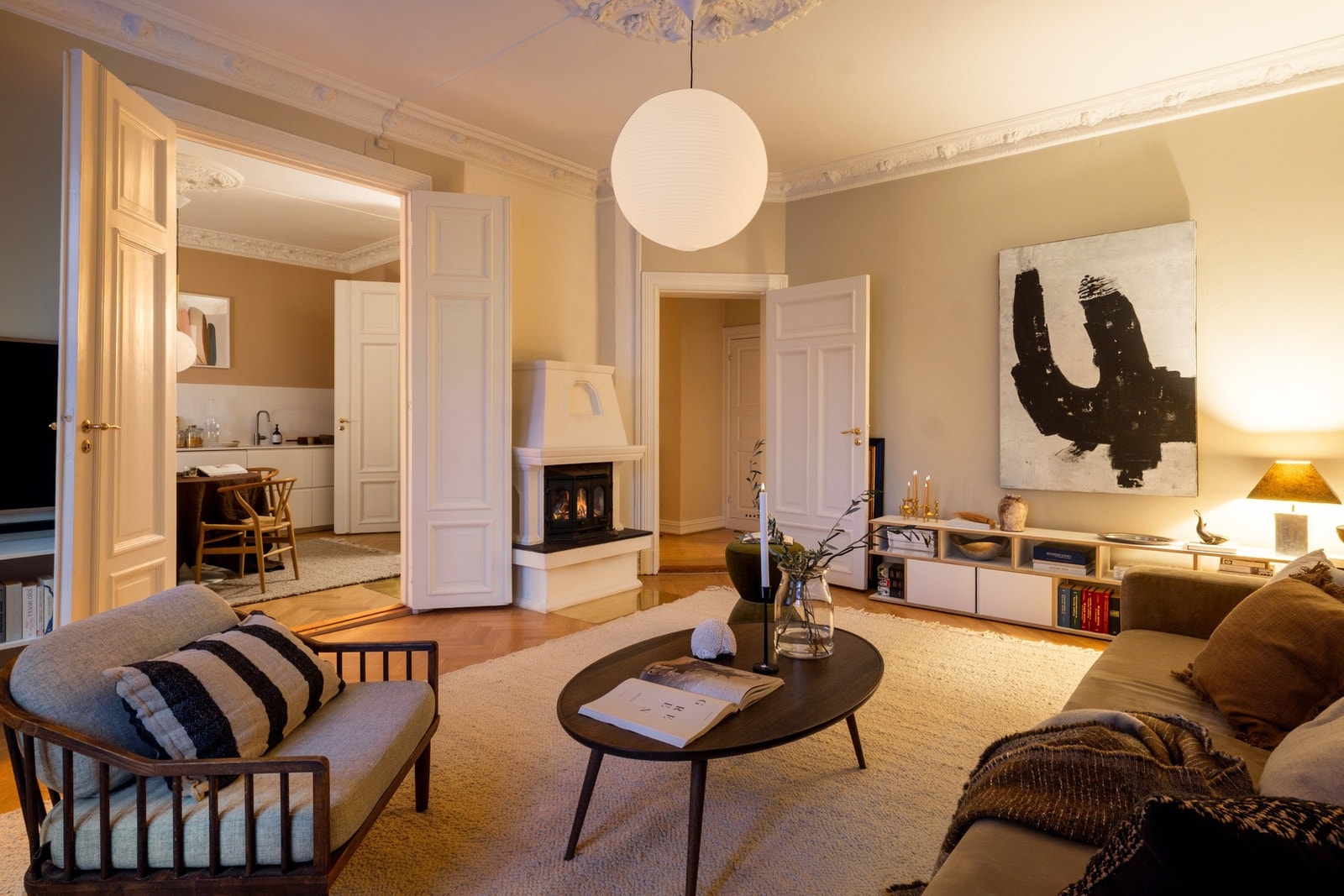 Boligen utmerker seg med god størrelse på rommene. Galleribilde