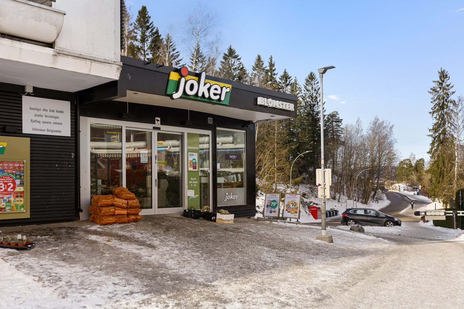Dagligvarehandelen er svært praktisk, med søndagsåpen Joker i sameiet Galleribilde