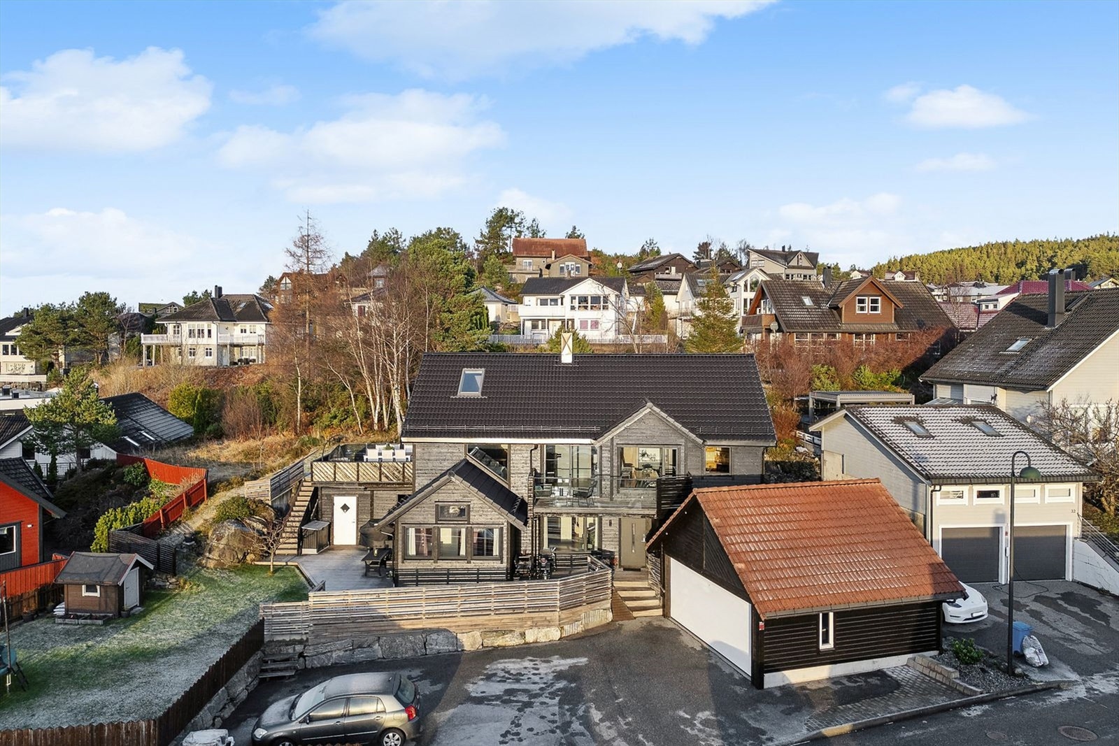 Dronebilde Galleribilde