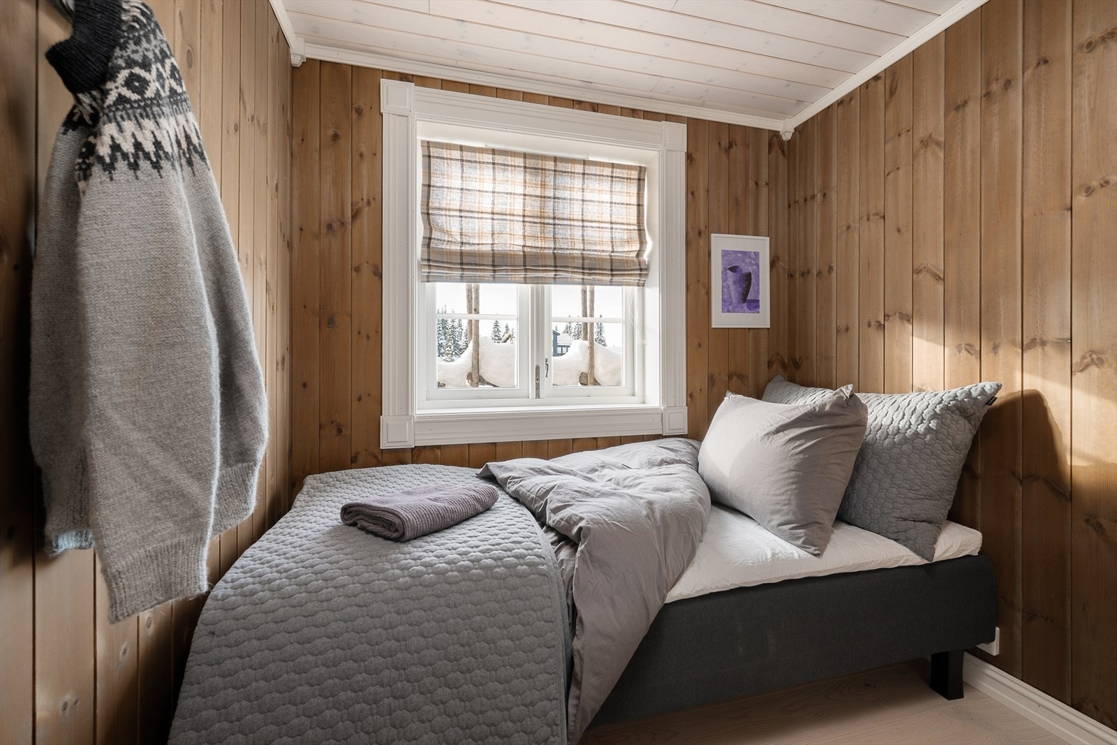 Det fjerde soverommet gir ytterligere fleksibilitet for overnattingsgjester. Galleribilde