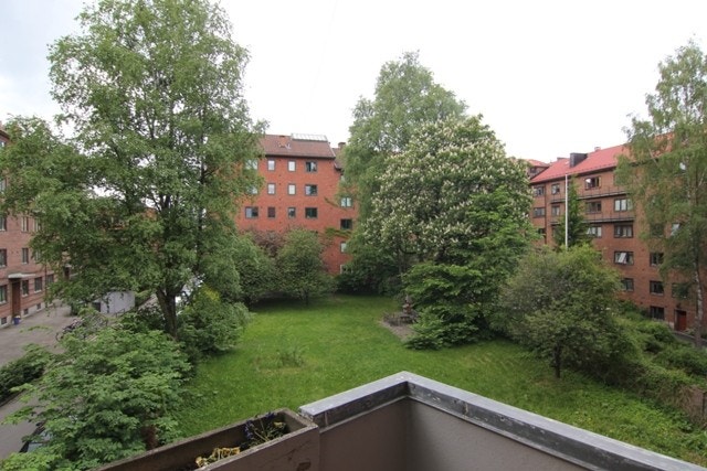 Utsikt fra balkongen. Galleribilde