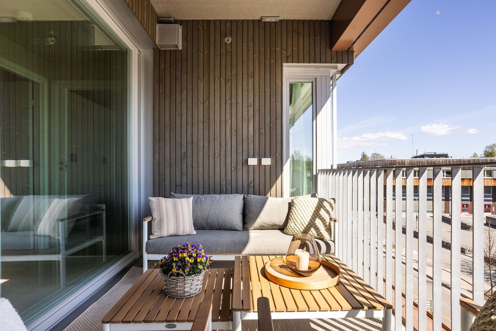 Her kan du innrede med møbler og skape din egen utestue. Galleribilde