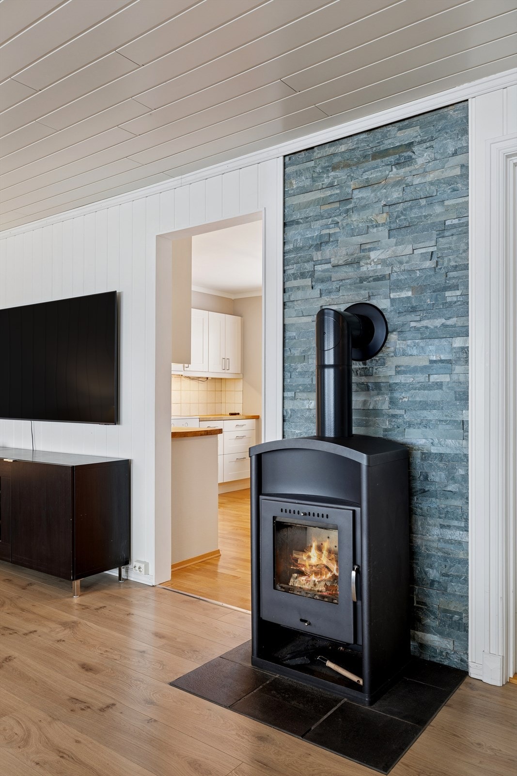 Peisovn gir en trivelig atmosfære på kjølige dager. Galleribilde