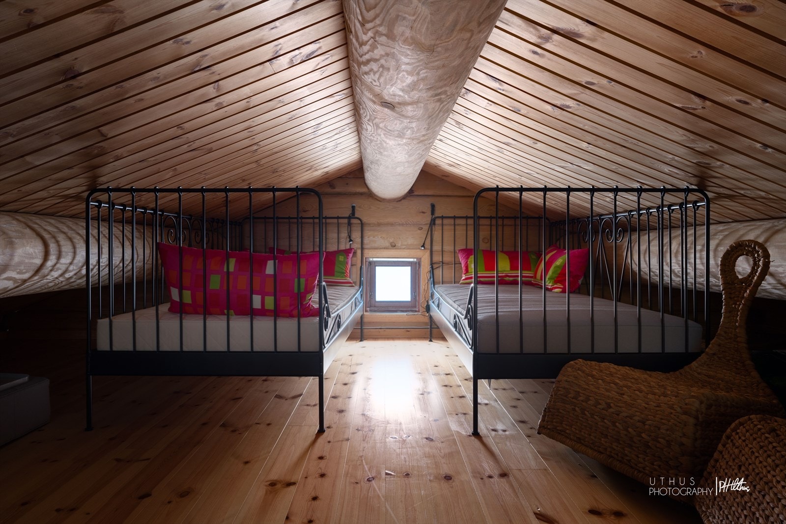 Hems som i dag benyttes til ekstra soveplass Galleribilde