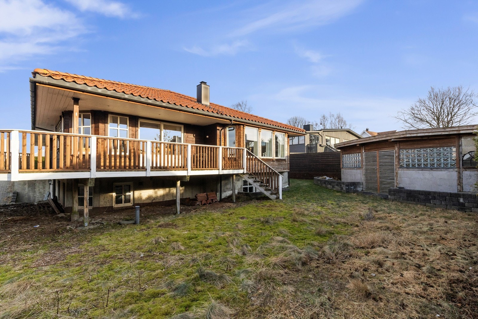 I tillegg er det et bodbygg på 6 m² for ekstra lagring. Galleribilde